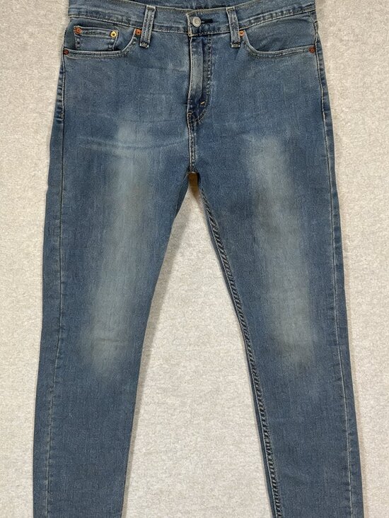 Levi's Other - Levis 510 Men's Size 30Wx32L* Skinny Slim Stretch Denim Jeans Medium Wash Faded